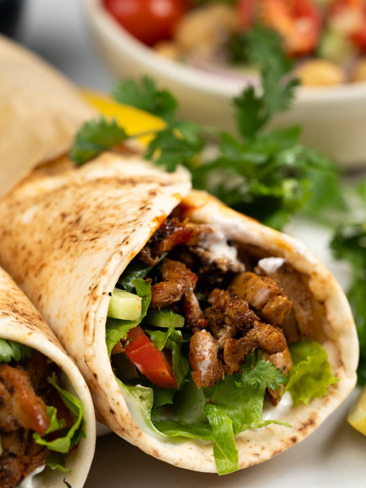 Homemade Chicken Shawarma