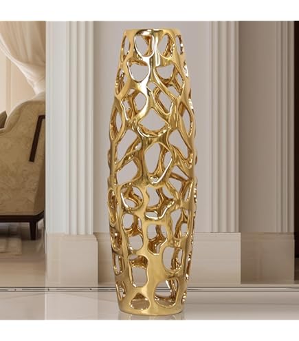ARSTRIA 32.5' H Tall Floor Ceramic Vase